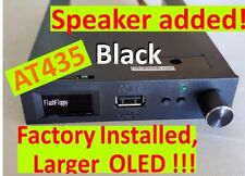 Gotek Black USB Floppy Emulator AT435 OLED Speaker - Amiga Atari IBM Roland AKAI