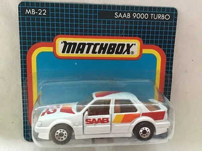 MATCHBOX MB 22 SAAB 9000 TURBO - BLANCO - SIN ABRIR Foto 1 de 3