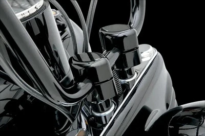 Elevador de manillar liso negro LA Choppers Kawasaki Vulcan 900 06-19 Foto 1 de 4