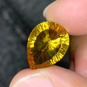 Pear Shape Citrine 9.44 crts - Picture 1 of 9