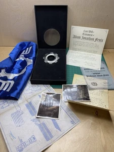 Gears of War 3 Adam Fenix Octus Cog Medal, Flag, Inserts! (No Game) - Picture 1 of 12