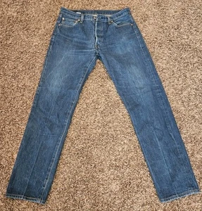 Levi's Classic 501 Button Fly Denim Jeans 36x36 - Bild 1 von 7