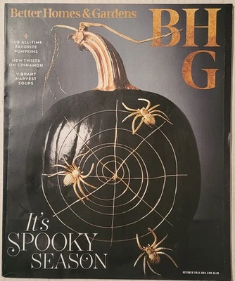 Better Homes & Gardens Magazine October 2024 - It's Spooky Season - Image 1 of 3