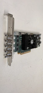 Matrox Multi-Channel High Profile Card P/N: XMIO3L/8/550 Tested Working - Afbeelding 1 van 3