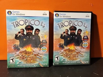 Tropico 4 (Windows PC DVD, 2011) Complete CIB w Key - Image 1 of 2