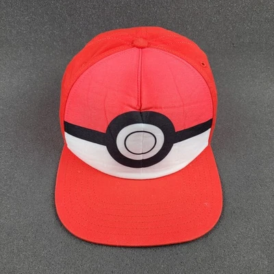 Pokemon 2021 Poke Ball Bola Juvenil Gorra Roja Gorra Snapback OSFM Ajustable Foto 1 de 4