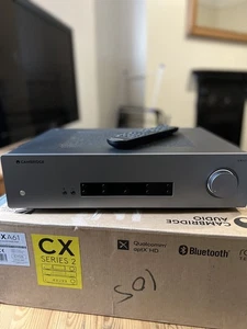 Cambridge Audio CXA61 S2 Integrated – 60W, ESS DAC, aptX HD – Boxed with Remote - Picture 1 of 10