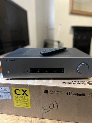 Cambridge Audio CXA61 S2 Integrated – 60W, ESS DAC, aptX HD – Boxed with Remote - Image 1 of 4