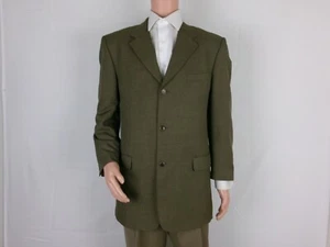 Gianni Balucci    3-Button Long Sleeve Suit Jacket     SIZE: 42R   LIGHT BROWN - Picture 1 of 2
