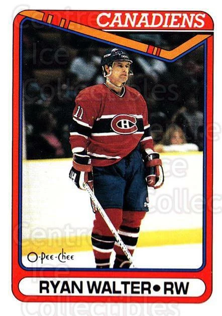 1990-91 Topps Tiffany #296 Ryan Walter - Image 1 of 1