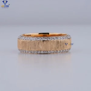 1,22 TDW Rund geschnitten Labgrown Diamantring 925 Silber von Labstone - Bild 1 von 5