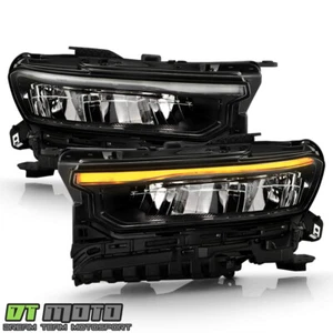 Amber LED DRL Headlight For 2022-2024 Jeep Grand Cherokee w/o Leveling Pair - Picture 1 of 12