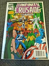 INFINITY CRUSADE #2 NM- 1993 Marvel Comics - Jim Starlin - Newsstand Ed.