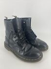 Vintage Doc Marten Black Leather Boots Men?S Sz 4/Woman 6 Made In England