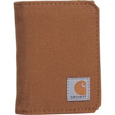 Carhartt Brown Men's B0000236 Nylon Duck Trifold Wallet FREE SHIPPING