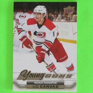 NOAH HANIFIN 2015 ROOKIE YOUNG GUNS CANVAS #C109 Carolina Hurricanes - Picture 1 of 1