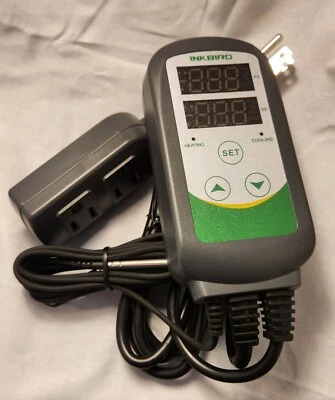 Inkbird US Pre-wired digital Temp. Control ITC-308 Plug and play thermostat  - Image 1 of 4