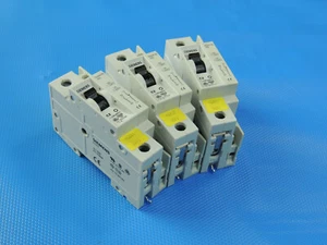 3x Siemens Circuit Breaker 5SX21 C2 + 5SX9100 HS Inc VAT - Picture 1 of 2