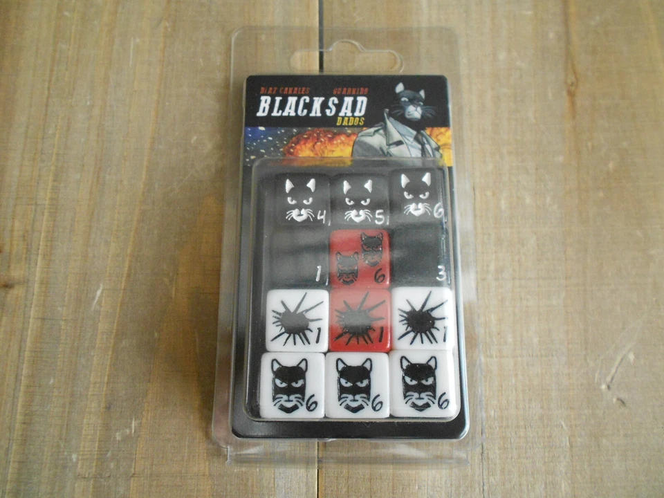 BLACKSAD - Set de Dados - juego de rol - NOSOLOROL - Precintado - cómic - Imagen 1 de 1