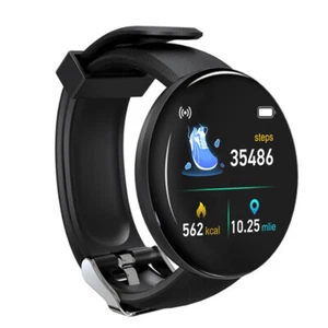 Smart Watch Herren Damen Fitnessuhr Tracker Bluetooth Sportuhr Schrittzähler DE - Bild 1 von 15