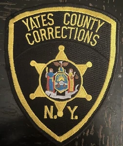 Yates County NY Corrections patch - Picture 1 of 1
