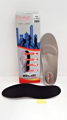 Soletta Prestige "MEMORY FOAM PLUS Super Comfort Tessuto Microfibra Traspirante