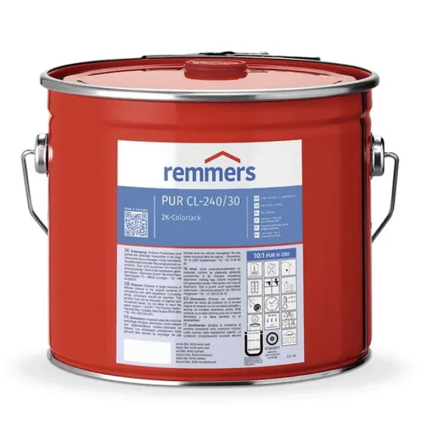 Remmers CL-240/30-Colorlack reinweiß  weiß staubgrau fernblau B-Ware Restposten - Bild 1 von 1