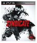 Syndicate Playstation 3 PS3 Video Game 