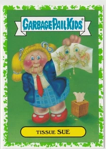 Tissue Sue #7b Green Garbage Pail Kids GPK 2016 American As Apple Pie - Picture 1 of 2