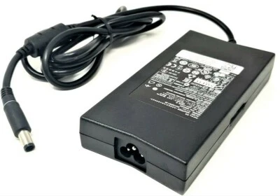 Dell DA130PE1-00 ADP-130DBD 19.5V 6.7A 130W AC DC Adapter - larger black tip. - Image 1 of 4