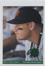 1994 Upper Deck Iooss Collection All-Star Jumbos Matt Williams John Burkett #6