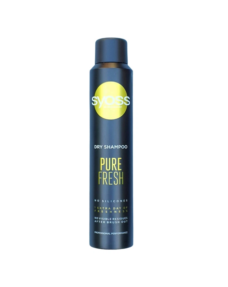 Syoss/Pure Fresh "Dry Shampoo" Trockenshampoo 200ml/Haarpflege/Haarstyling  - Bild 1 von 1