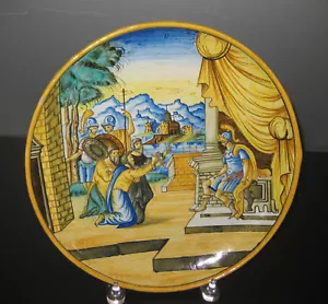 "CARGADOR ITALIANO DEL SIGLO 18 PINTADO A MANO, HECHO A MANO 11,5" - Imagen 1 de 11
