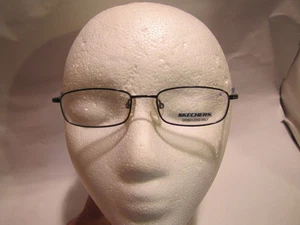 SKECHERS SK1012 Black/Blue Eyeglasses Eyewear FRAME 44-15-125 e622 - Picture 1 of 5