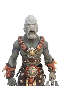 Custom 3d Printed Gorilla B OGRE SCALE Headsculpt For Mythic Legions 1/12 Scale  - Picture 1 of 2
