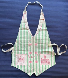 S & H Green Stamps Vest Employee Uniform Vintage Old Fashioned Thrift Days - Picture 1 of 13