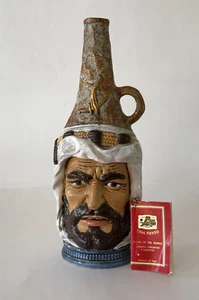 Vintage Faces of World Blackbeard der Pirat Weinkaraffe Italienisch Casa Vento - Bild 1 von 10