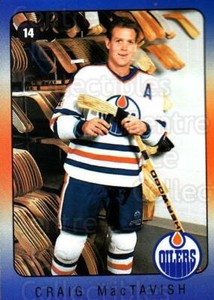 1990-91 Edmonton Oilers IGA #15 Craig MacTavish