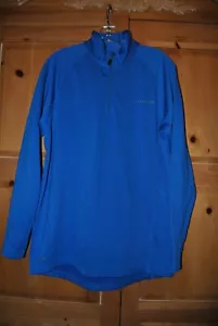 NUEVA SUDADERA DEPORTIVA TOP HOMBRE AZUL REAL 1/4 CREMALLERA TALLA GRANDE (42) - Imagen 1 de 4