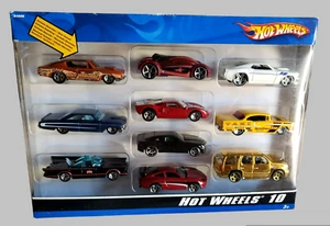 Hot Wheels 2006 paquete de 10 exclusivo #54886 conjunto decorativo 1:64 Ford Mustang, GT-40 - Imagen 1 de 19
