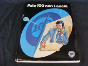 Fate 100 con Lancia cartella promozionale per concessionaria rivenditori 1982 - Foto 1 di 10