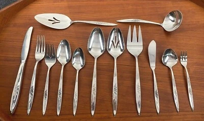 INTERNATIONAL SILVER International * WINDFLOWER 1847 Rogers Glossy Flatware YOUR CHOICE MINT!!