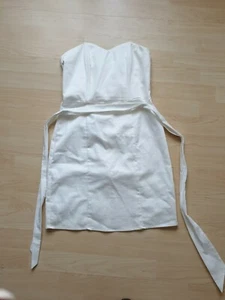 Mädchen kleid Gr.36 Weiss H&M - Bild 1 von 3