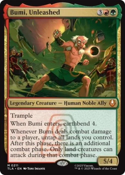~ Bumi, Unleashed ~ NM Foil ~ MTG: Avatar ~ MTG ~ - Image 1 of 1