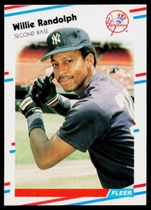 1988 Fleer Willie Randolph #218 New York Yankees *EX* - Bild 1 von 2