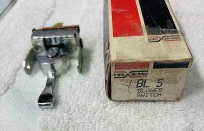 Interruptor de motor soplador calentador aire acondicionado Borg Wagner BWD BL5 74-88 Dodge Chrysler Plymouth Foto 1 de 4
