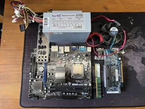 Mainboard CPU Graka RAM Bundel - Photo 1/6