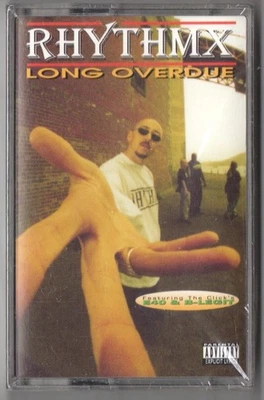 RHYTHM X Long Overdue SEALED Bay Area Gangsta Rap G-Funk Tape E-40 B-Legit 1993 - Image 1 of 3
