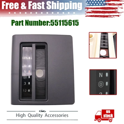 FOR Jeep 1997-2001 Cherokee XJ Floor Shift Indicator Bezel Shifter Cover Console Foto 1 de 4