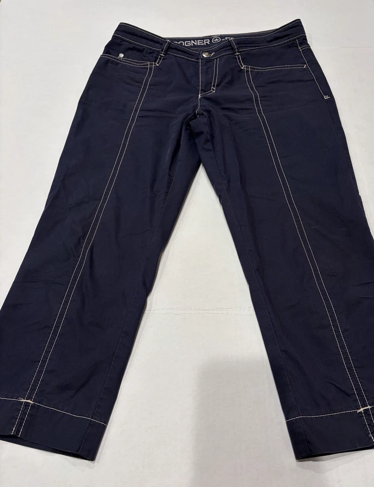 Bogner Sports Pants Women’s EU38 US8 Navy Blue Stretch Casual Outdoors - Image 1 of 4